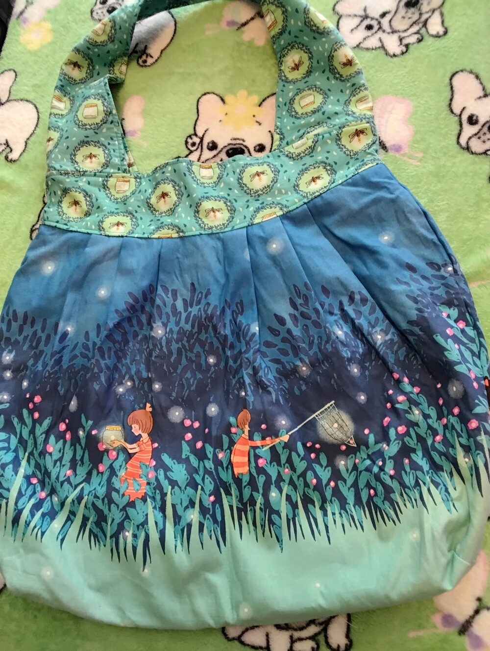 Wee Wander firefly catching handmade versatile diaper purse lots of pockets